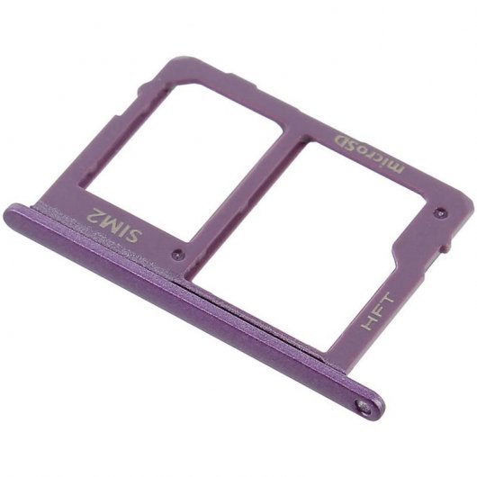 Vassoi sostitutivi per schede Nano SIM viola Avizar per Samsung Galaxy J6