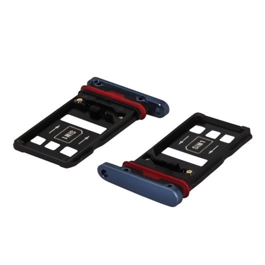 Avizar Ersatz-Nano-SIM-Kartenfächer in Blau für Huawei Mate 20 Pro