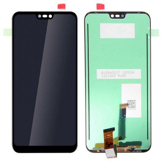 Écran LCD/tactile de remplacement Clapio pour Huawei P20 Lite noir 
