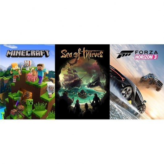 Xbox One S 1TB All Digital + Minecraft+ Forza Horizon 3 + Sea of Thieves + 1 Mes Xbox Live Gold