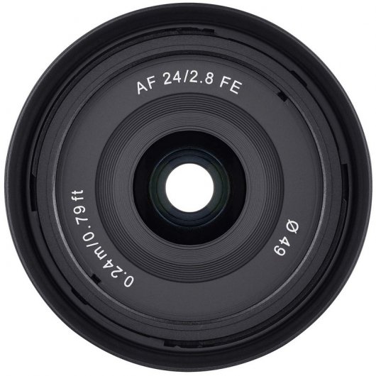 Samyang SA7061 Objetivo AF 24 mm F2.8 para Cámaras sin Espejo Sony-E
