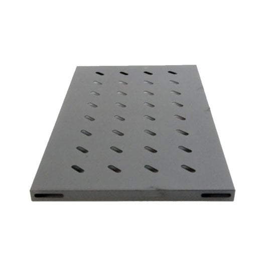 Powergreen Bandeja Fija 1U para Armario Rack Mural de 19" con Fondo de 45cm