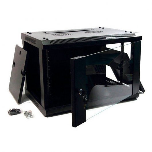 Powergreen Armario Rack Mural 19" 9U 600x600mm