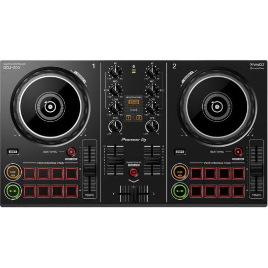 Pioneer DJ DDJ-200 Controller 2 canali per DJ