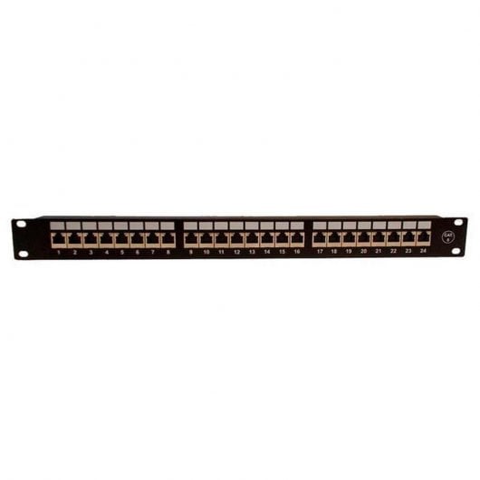 Powergreen Patch Panel 24 Puertos Cat. 6 FTP