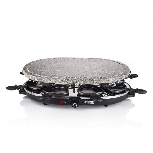 Princess 162720 Oval Stone Grill & Raclette Party Raclette de Piedra 1200W
