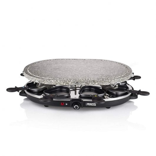 Princess 162720 Raclette 8 Oval Stone Grill Party