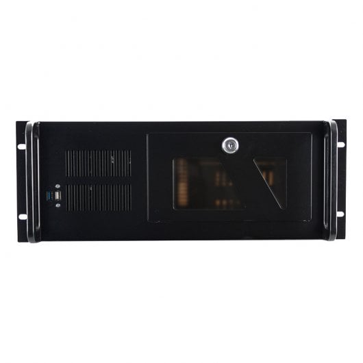 UNYKAch UK 4229 Caja Rack 19" 4U ATX Negra Sin Fuente