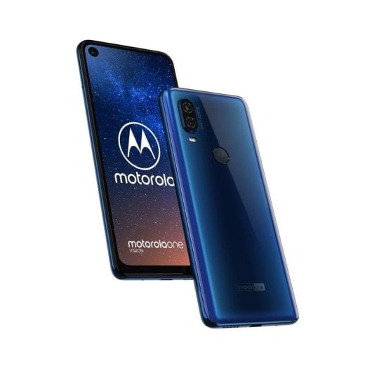 Motorola One Vision 4G 4GB 128GB 6.3" Bleu Saphir