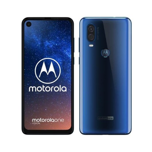 Motorola One Vision 4G 4GB 128GB 6.3" Bleu Saphir