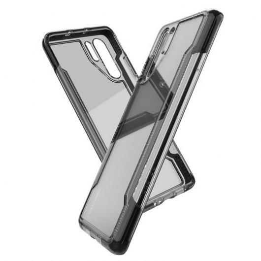 Xdoria Denfense Clear Funda Negra para Huawei P30 Pro