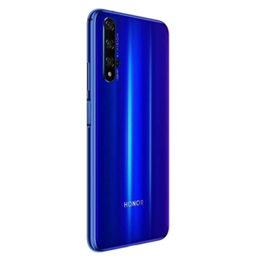 Honor 20 6 Go 128 Go 6,26" LTPS 4G Double SIM Quad Caméra 48 MP NFC Charge rapide Android 9 Bleu