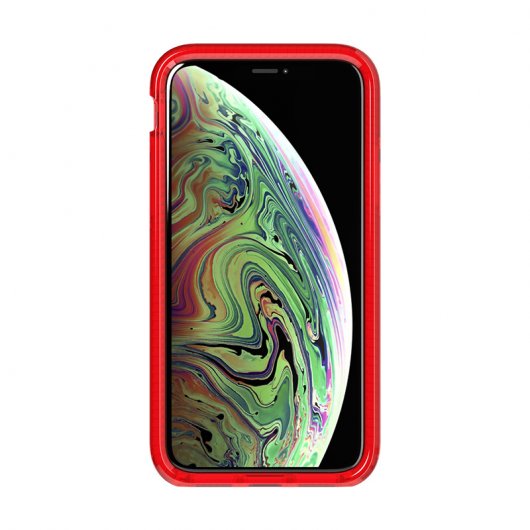 Tech21 Evo Luxe Liberty Azelia Funda Roja con Adornos Florales para Apple iPhone X / XS