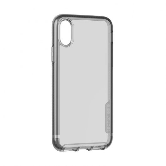 Tech21 Pure Tint Funda de Silicona Negra Transparente para Apple iPhone X / XS
