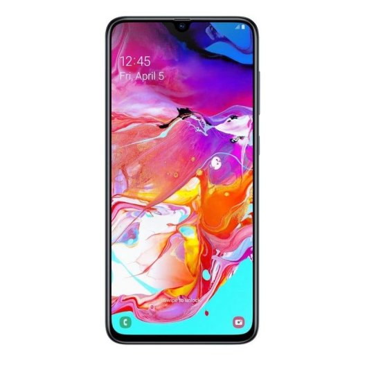 Samsung Galaxy A70 4G 128GB 6GB 6,7" Noir Double SIM
