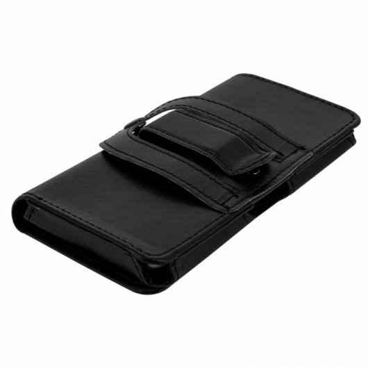 Avizar Funda para Cinturón Negra para Smartphones Max. 139x70mm