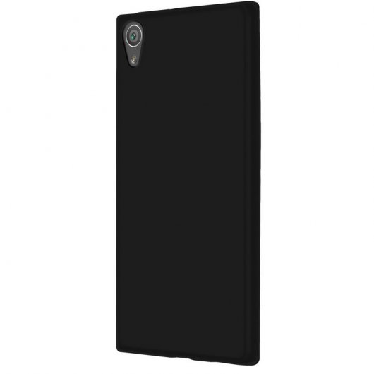 Avizar Funda de Silicona Flexible Negra para Sony Xperia XA1 Ultra