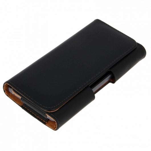 Avizar Funda con Enganche Negra para Smartphones Max. 124x62mm