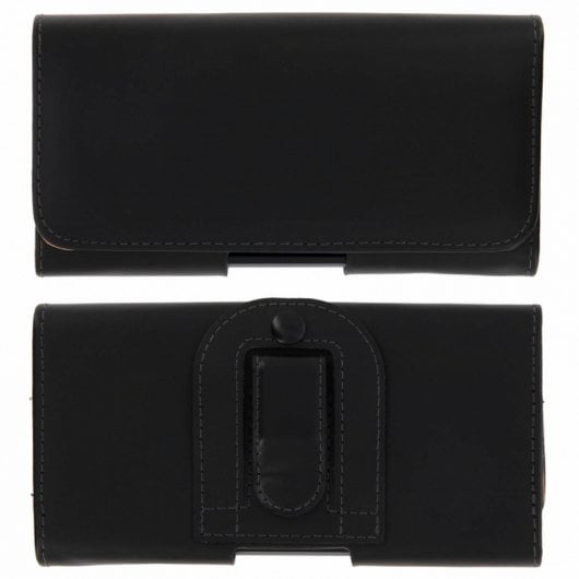 Avizar Funda con Enganche Negra para Smartphones Max. 124x62mm