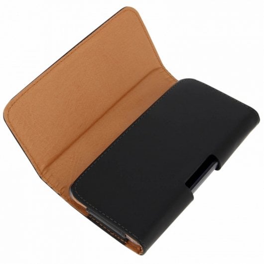 Avizar Funda con Enganche Negra para Smartphones Max. 124x62mm