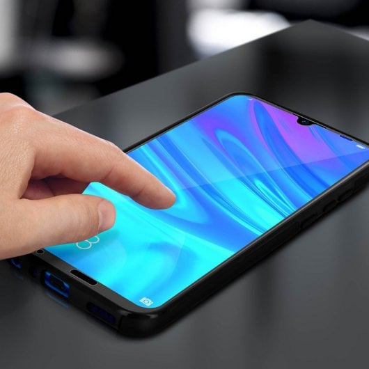 Avizar Funda Doble Negra para Huawei P Smart 2019/Honor 10 Lite