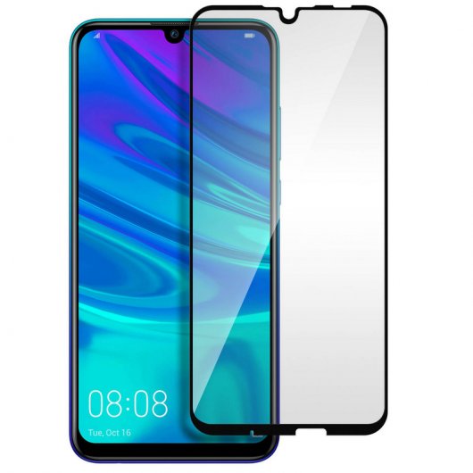Avizar Protector Cristal Templado con Bordes Negros para Huawei P Smart 2019/Honor 10 Lite