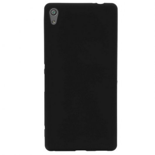 Avizar Funda de Silicona Flexible Negra para Sony Xperia XA Ultra