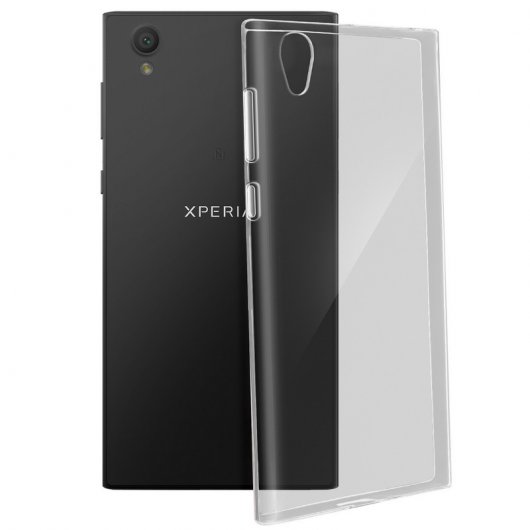 Avizar Funda de Silicona Ultrafina Transparente para Sony Xperia L1