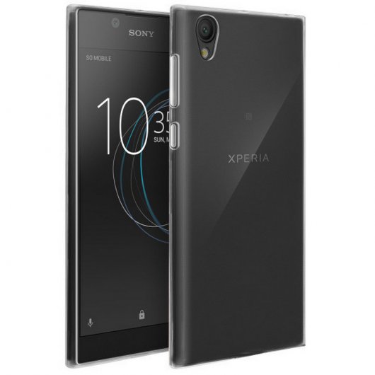 Avizar Funda de Silicona Ultrafina Transparente para Sony Xperia L1