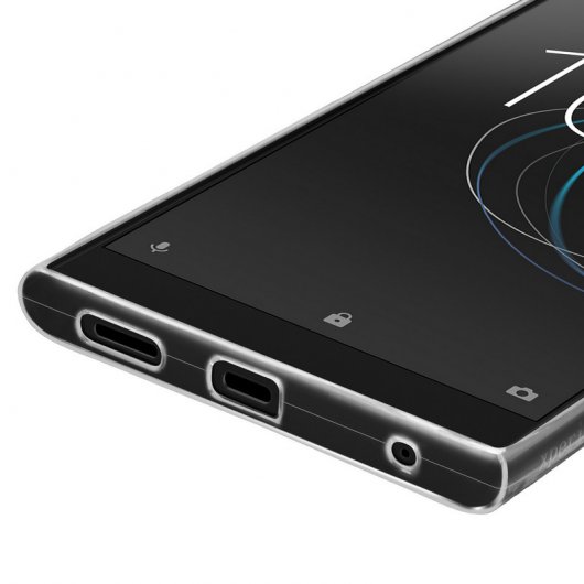 Avizar Funda de Silicona Transparente para Sony Xperia L1