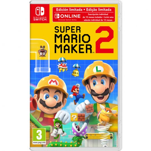 Super Mario Maker 2 Edición Limitada Nintendo Switch