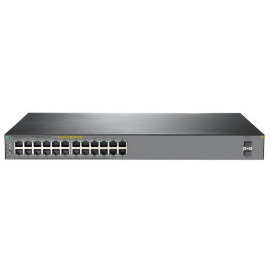 Aruba OfficeConnect 1920S Switch Gestionable 24 Puertos Gigabit 2x SPF PoE+ 370W