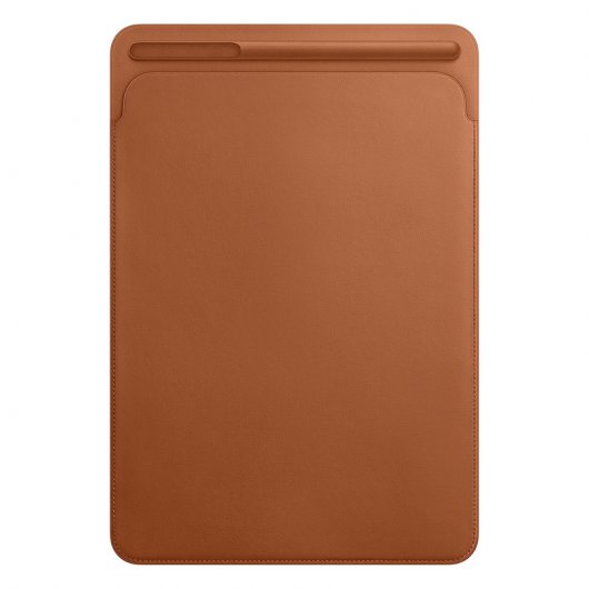 Apple Funda de Piel Marrón Caramelo para iPad Pro 10.5"
