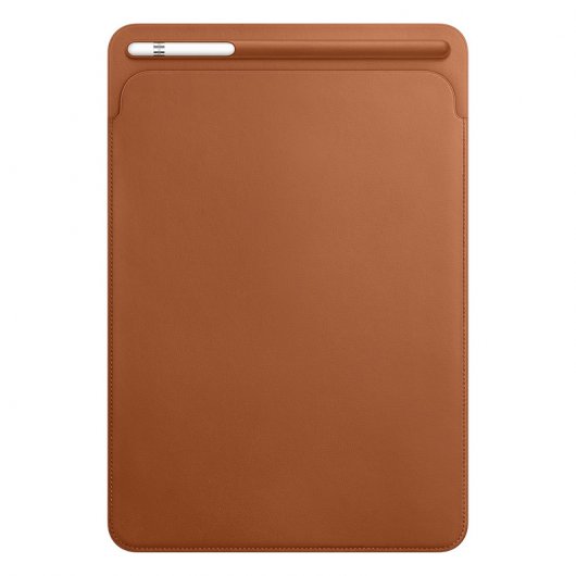 Apple Funda de Piel Marrón Caramelo para iPad Pro 10.5"