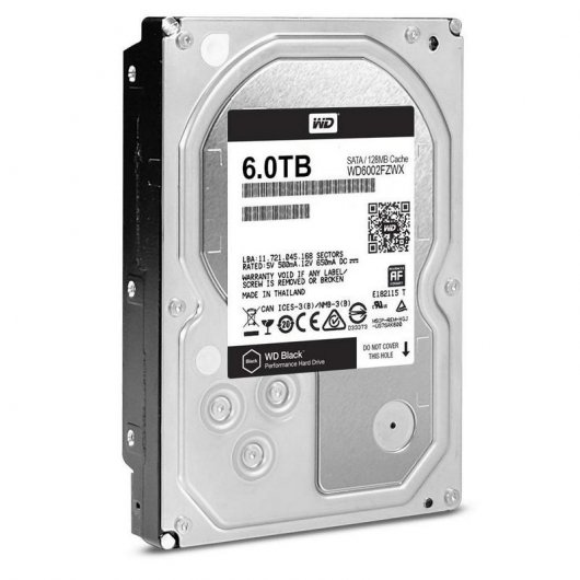WD Black 3.5" 6TB SATA 3
