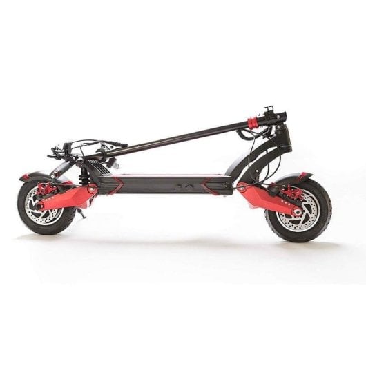 Patinete eléctrico IC Electric Q5 1000W Autonomía 50km Doble freno disco Display Negro/Rojo