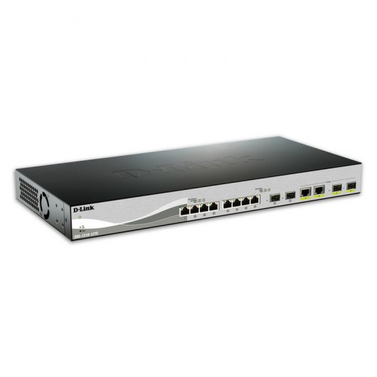 D-Link DXS-1210-12TC Switch 8 Puertos Gigabit + 2 SFP + 2 Combos