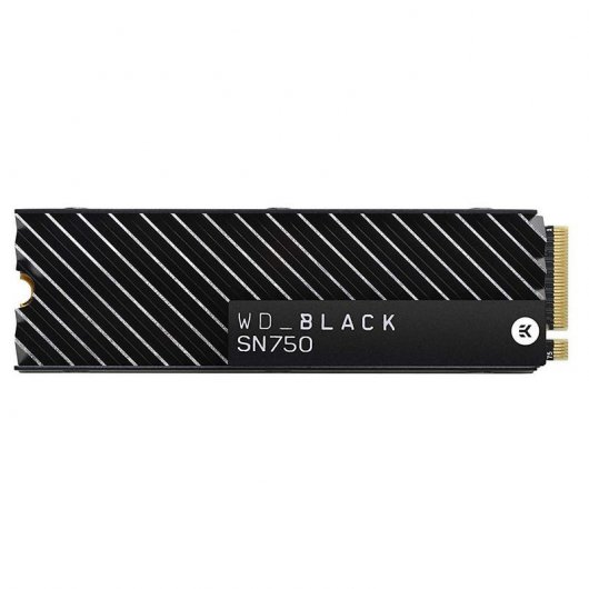 WD Black SN750 NVMe 1TB SSD M.2 PCI Express 3.0 com Dissipador Térmico