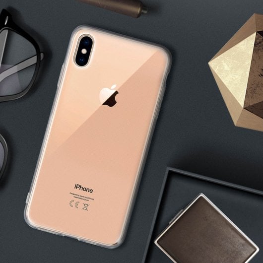 Coque en silicone souple ultra transparente Avizar pour Apple iPhone XS Max