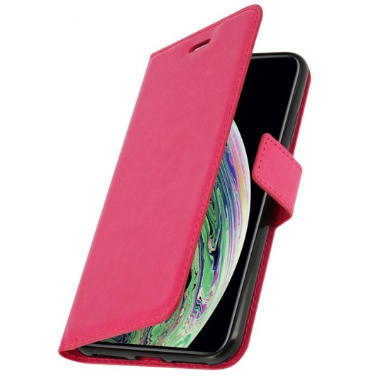 Avizar Funda Tipo Libro Cartera Rosa para Apple iPhone XS Max