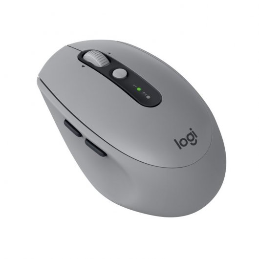 Logitech M590 Silent Ratón Inalámbrico Multidispositivo 1000DPI Gris