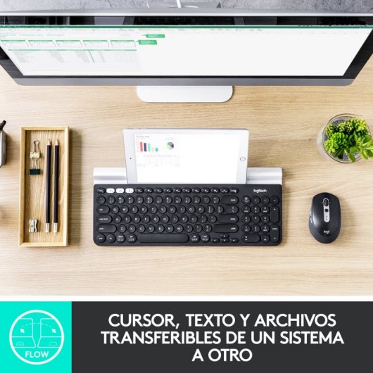 Logitech M590 Silent Ratón Inalámbrico Multidispositivo 1000DPI Rojo