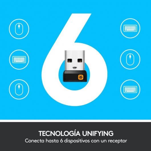 Logitech M590 Silent Ratón Inalámbrico Multidispositivo 1000DPI Rojo