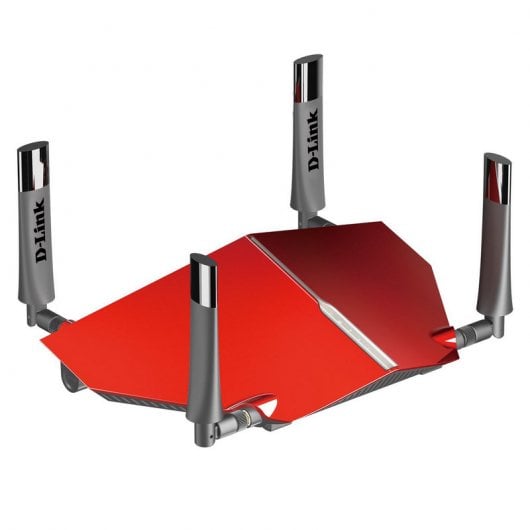 D-Link DIR-885L MU-MIMO AC3150 Router WiFi Gamings 4 Puertos Gigabit Rojo