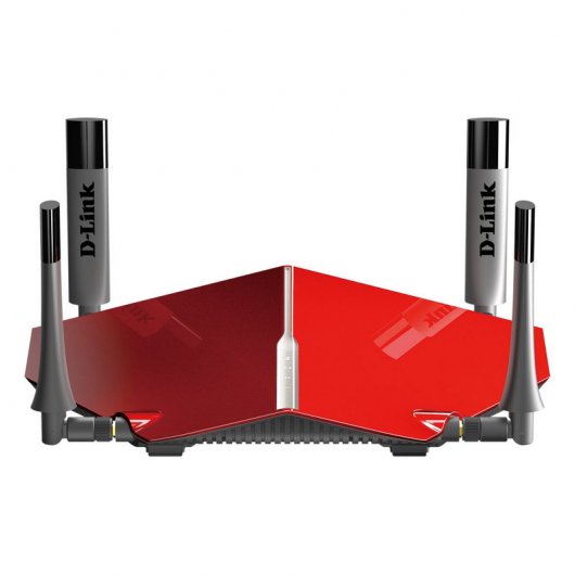 D-Link DIR-885L MU-MIMO AC3150 Router WiFi Gamings 4 Puertos Gigabit Rojo
