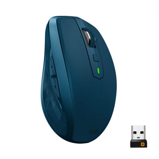 Logitech MX Anywhere 2S Ratón Inalámbrico 4000DPI Verde Azulado
