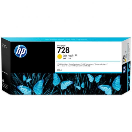 HP DesignJet 728 Cartucho de Tinta Original Amarillo