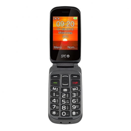 SPC Goliath Teléfono para Personas Mayores Negro