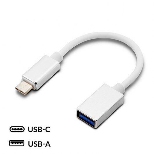 Unotec USB-C a USB OTG 25cm