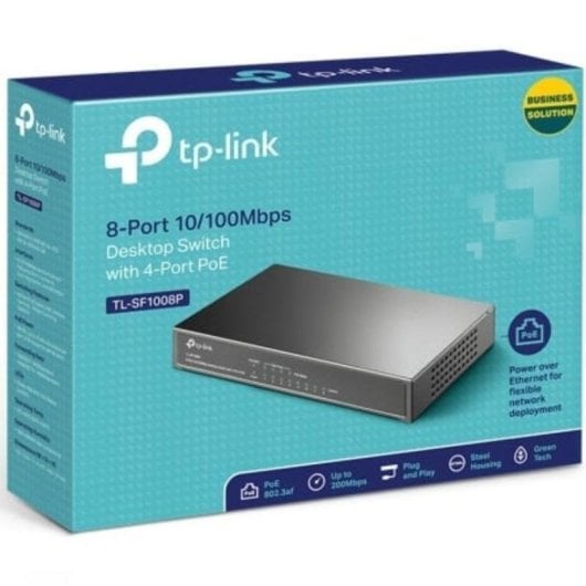 Switch TP-Link TL-SF1008P 8 Porte Fast Ethernet PoE